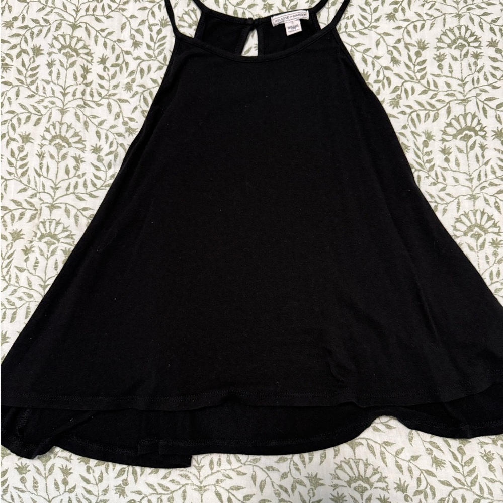 Melrose and Market Black Tank Top